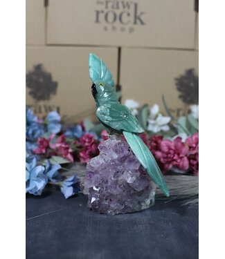 Gemstone Parrot #162, 674gr