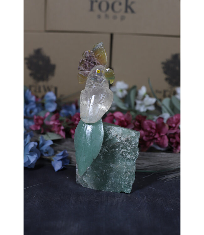 Gemstone Parrot #175, 410gr