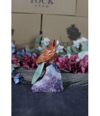 Gemstone Parrot #195, 362gr