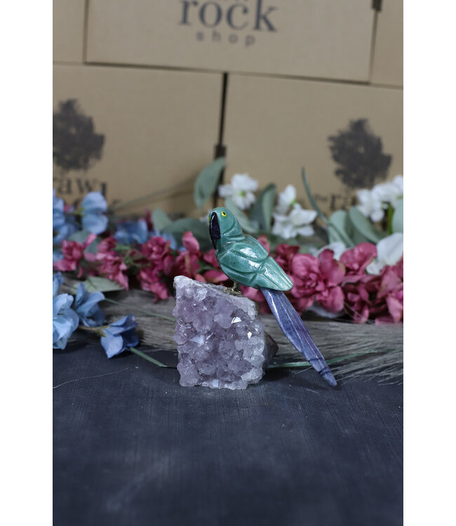 Gemstone Parrot #197, 368gr