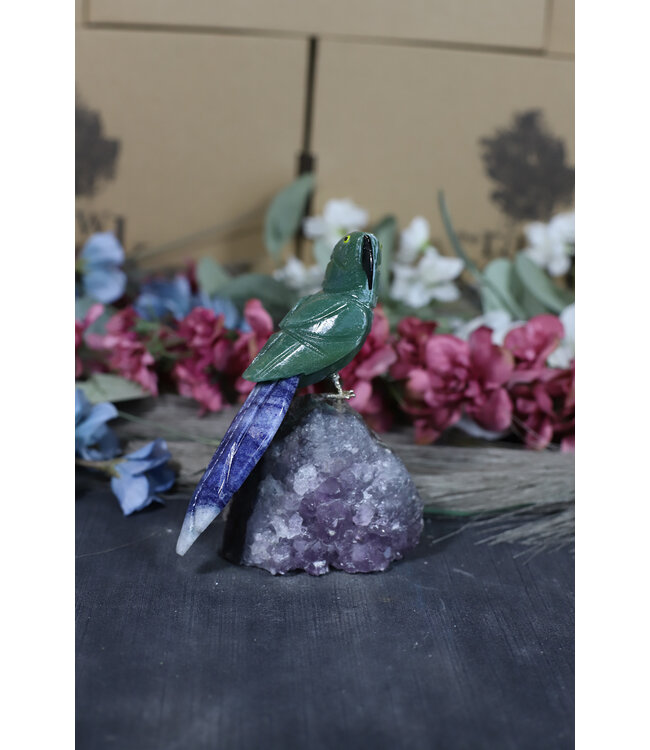 Gemstone Parrot #202, 404gr