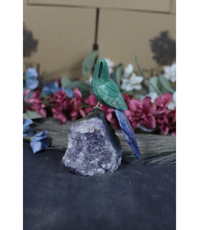 Gemstone Parrot #207, 366gr