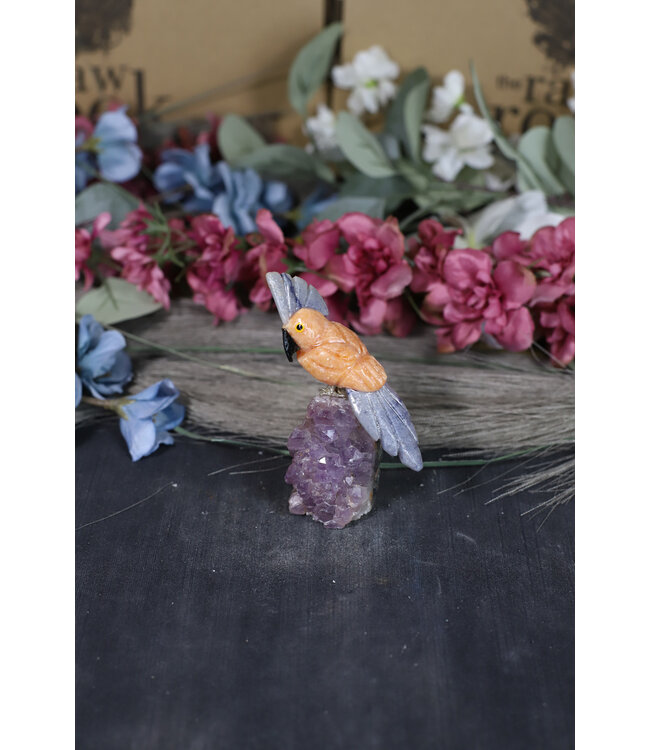 Gemstone Parrot #241, 106gr