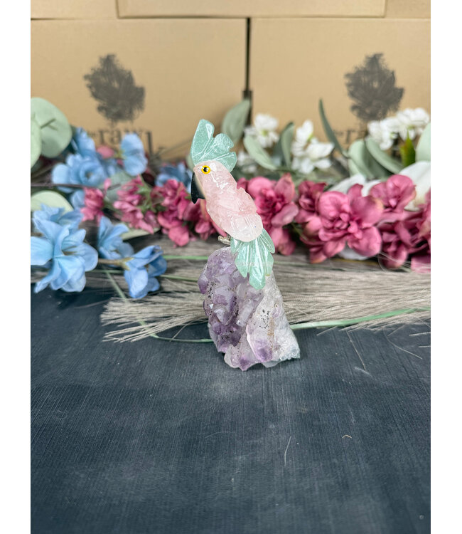 Gemstone Parrot #253, 138gr