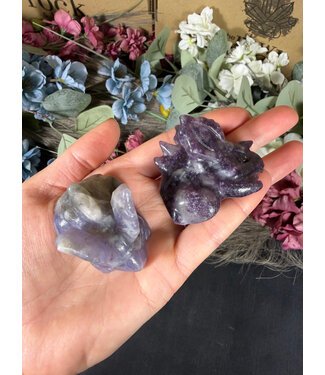 Lepidolite Nidoran, Pokémon Carving