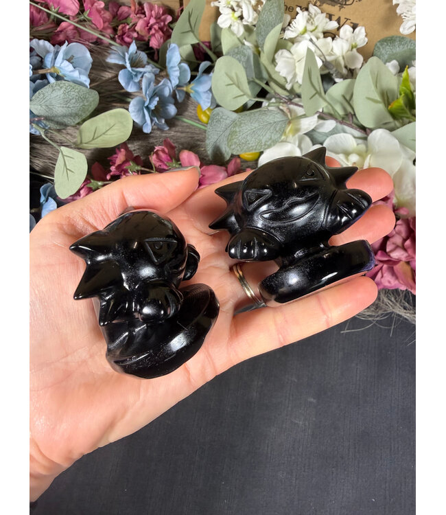 Black Obsidian Haunter, Pokémon Carving