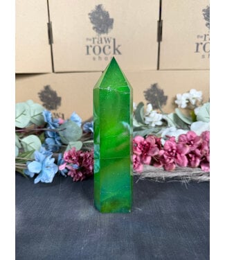 Green Aura Quartz Tower #2, 552gr