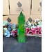 Green Aura Quartz Tower #4, 590gr