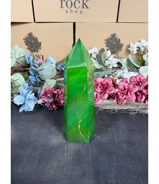 Green Aura Quartz Tower #6, 440gr