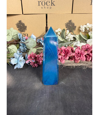 Blue Aura Quartz Tower #3, 290gr