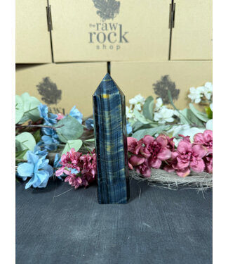 Blue Tiger Eye Tower #17, 288gr