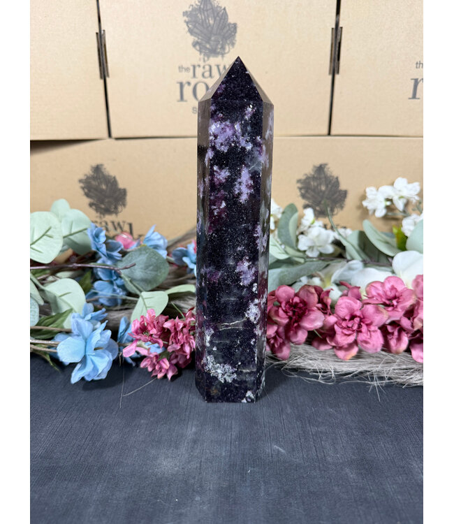 Lepidolite Tower #16, 930gr