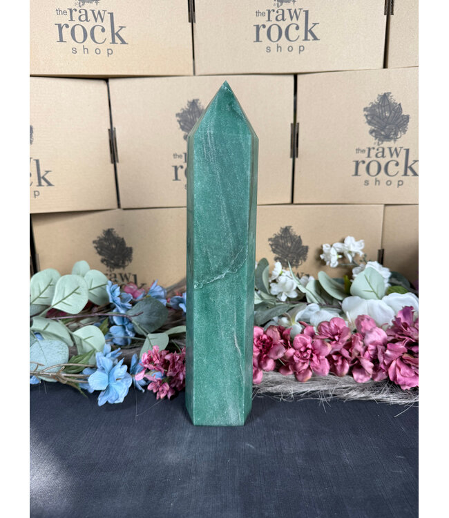 Green Aventurine Tower #8, 2196gr