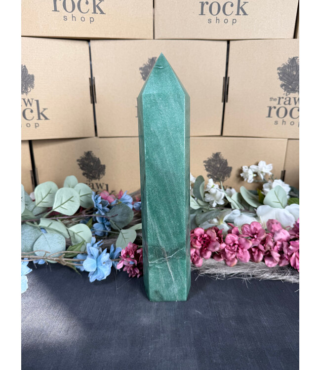 Green Aventurine Tower #11, 2150gr