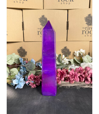 Purple Aura Quartz Tower #2, 752gr