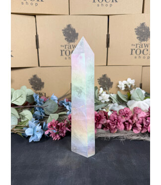White Aura Quartz Tower #7, 824gr
