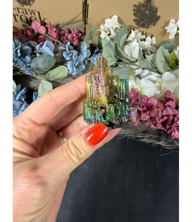 Rainbow Bismuth Tower #458, 126gr