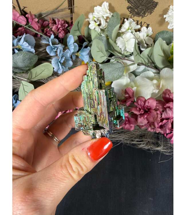 Rainbow Bismuth Tower #460, 116gr