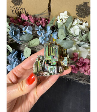 Rainbow Bismuth Tower #464, 216gr Rainbow Bismuth Tower #464, 216gr