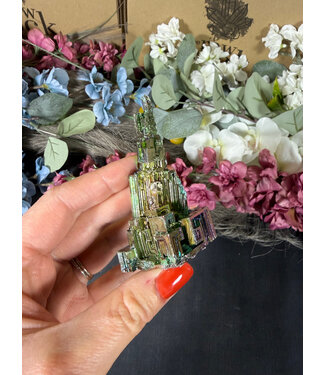 Rainbow Bismuth Tower #471, 142gr