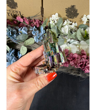 Rainbow Bismuth Tower #472, 170gr