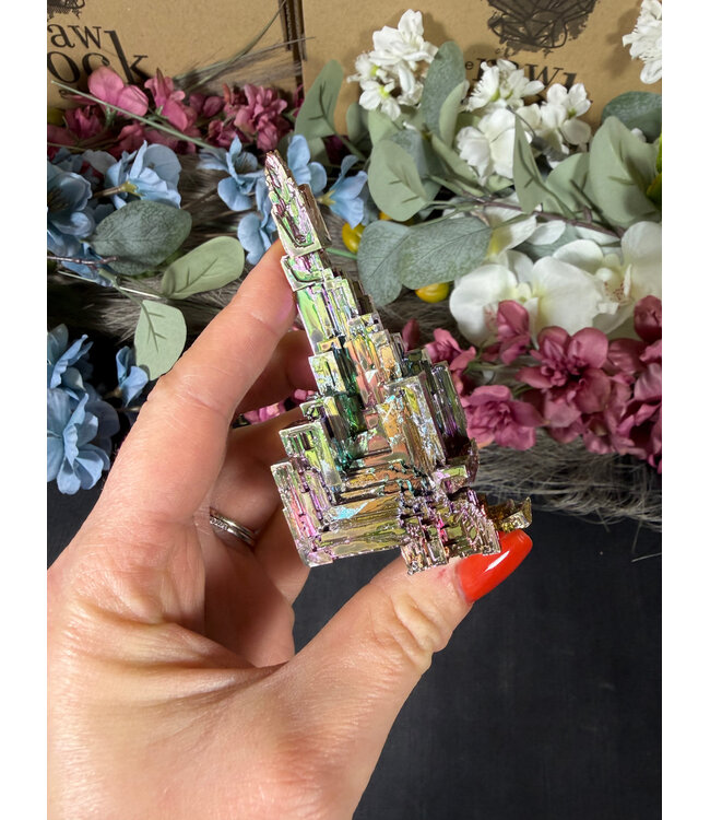 Rainbow Bismuth Tower #478, 172gr