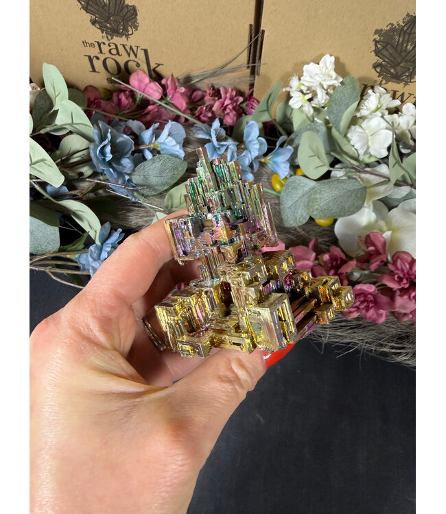 Rainbow Bismuth Tower #474, 250gr