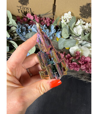 Rainbow Bismuth Tower #475, 138gr