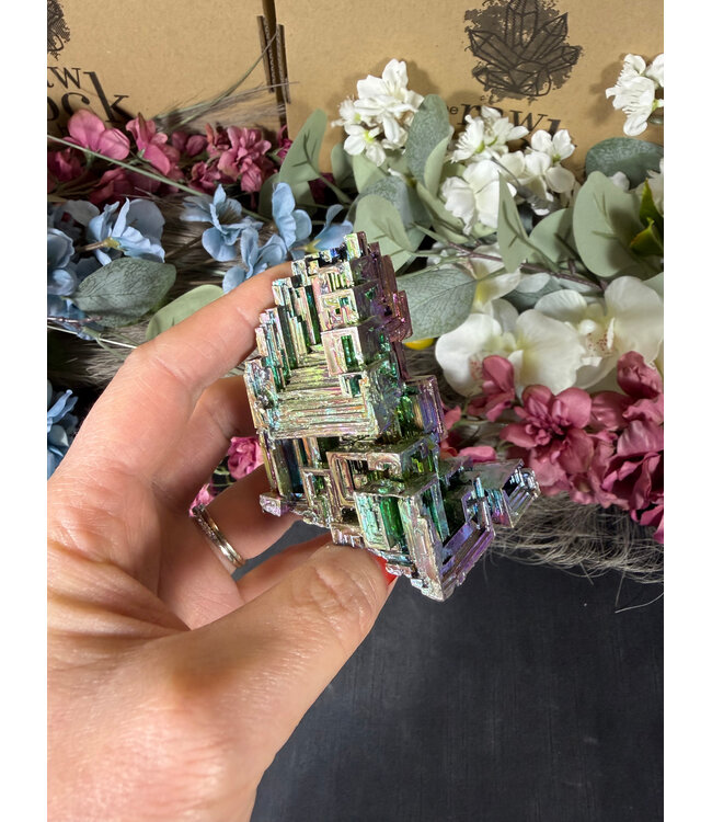 Rainbow Bismuth Tower #482, 262gr