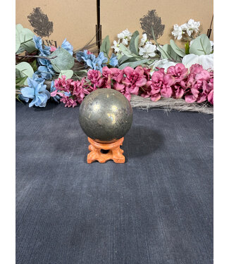 Pyrite Sphere #14, 55.9mm, 408gr Pyrite Sphere #14, 55.9mm, 408gr