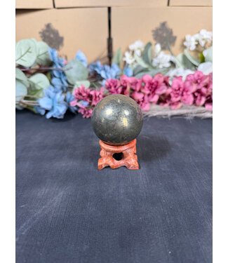 Pyrite Sphere #6, 50.6mm, 304gr Pyrite Sphere #6, 50.6mm, 304gr