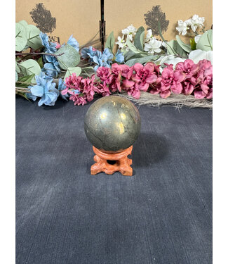 Pyrite Sphere #9, 52.5mm, 368gr Pyrite Sphere #9, 52.5mm, 368gr