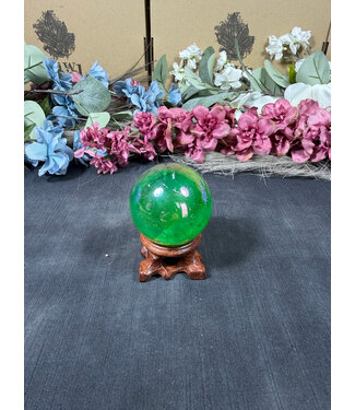 Green Aura Sphere #1, 48.9mm, 164gr Green Aura Sphere #1, 48.9mm, 164gr