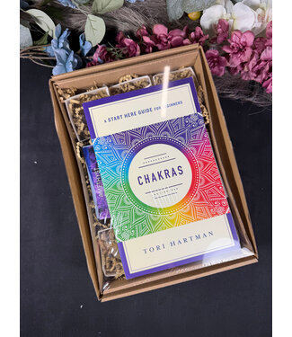 Chakra Gift Set; Book + Chakra Crystals Chakra Gift Set; Book + Chakra Crystals