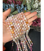 Flower Agate Beads Polished 15.5" Strand 6mm 8mm
