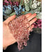 Strawberry Quartz Chip Beads Polished 31.5" Strand