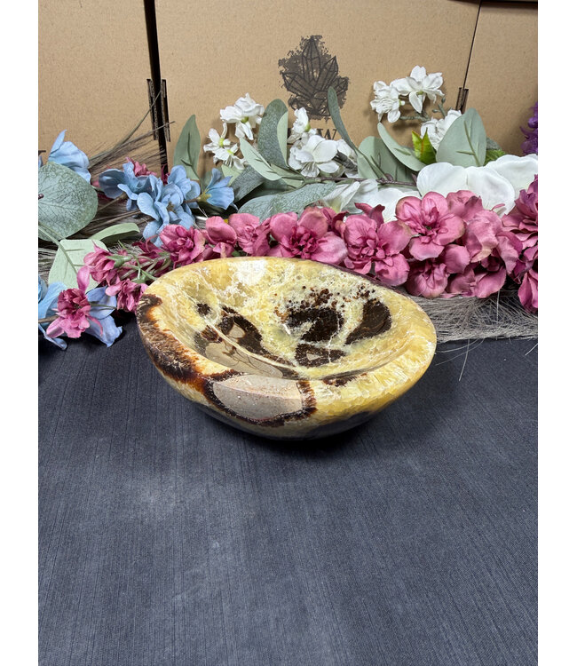 Septarian Bowl #5, 698gr