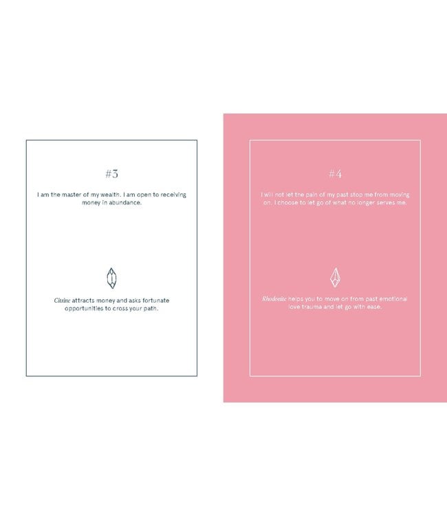 Affirmations & Crystals