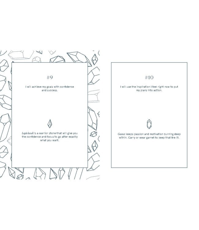 Affirmations & Crystals