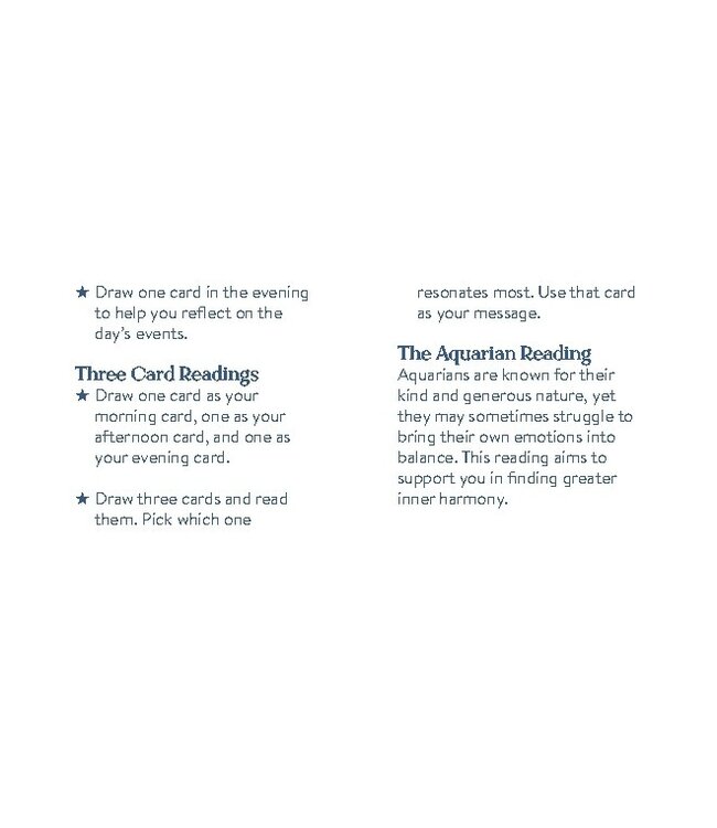 Cosmo Cards: Aquarius