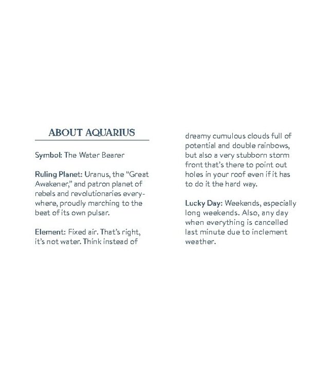 Cosmo Cards: Aquarius