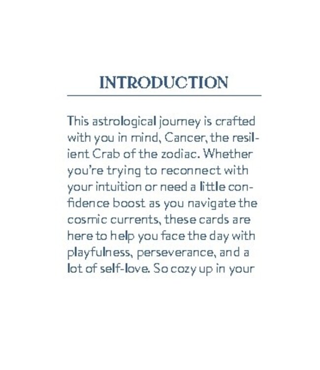 Cosmo Cards: Cancer