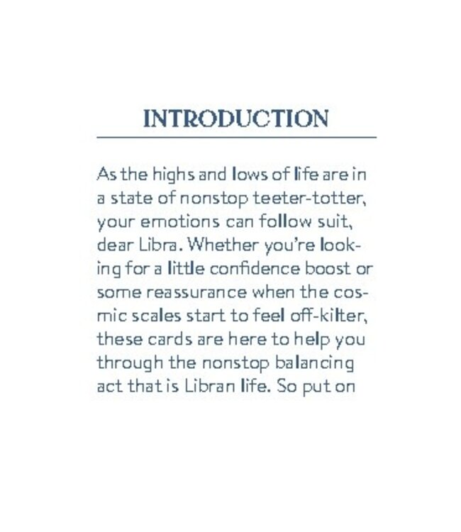Cosmo Cards: Libra