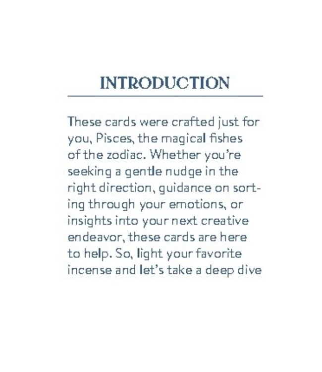 Cosmo Cards: Pisces