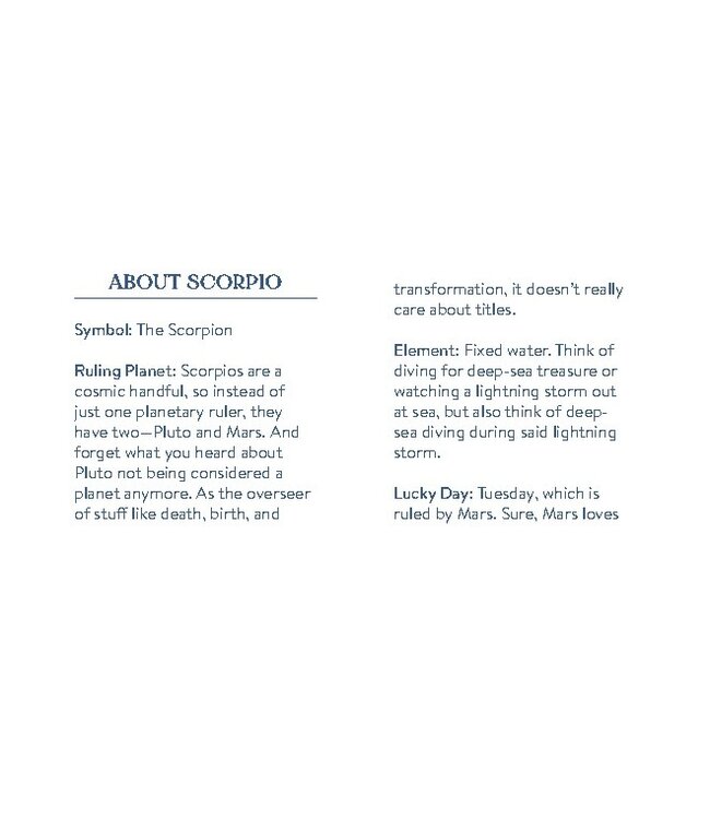 Cosmo Cards: Scorpio