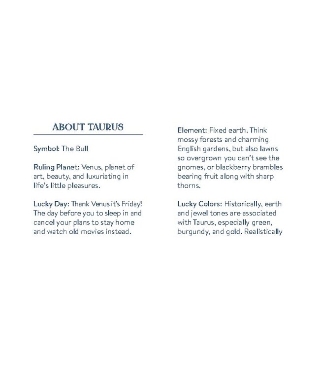Cosmo Cards: Taurus