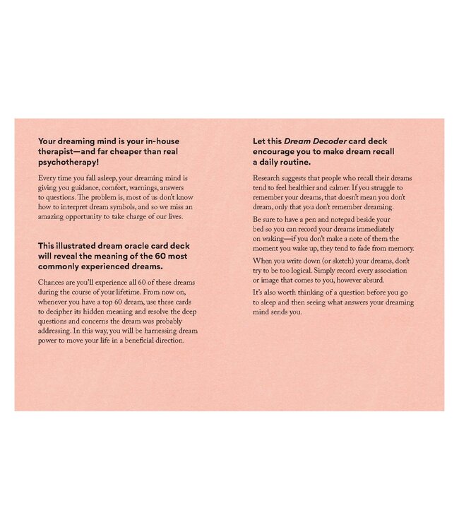 Dream Decoder - 60 Cards to Unlock Your Unconscious