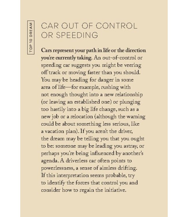 Dream Decoder - 60 Cards to Unlock Your Unconscious