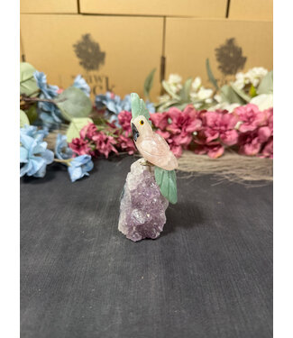 Gemstone Parrot #259, 122gr