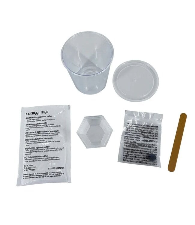 Make & Display Colorful Crystals